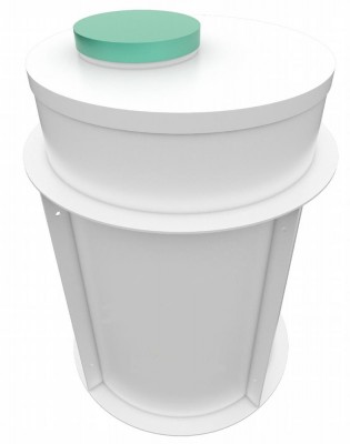 АОС Eco Wasser 8 с самотечной системой (8 чел)