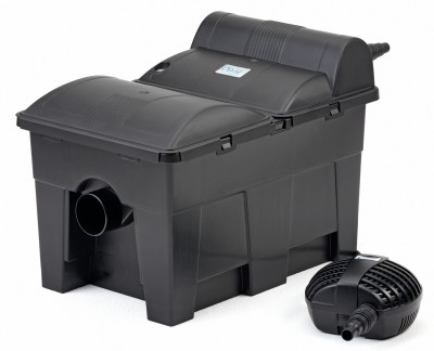 Проточный фильтр с насосом и УФ-лампой BioSmart Set 14000