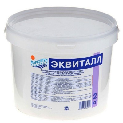 Коагулянт Маркопул Эквиталл порошок 2кг.